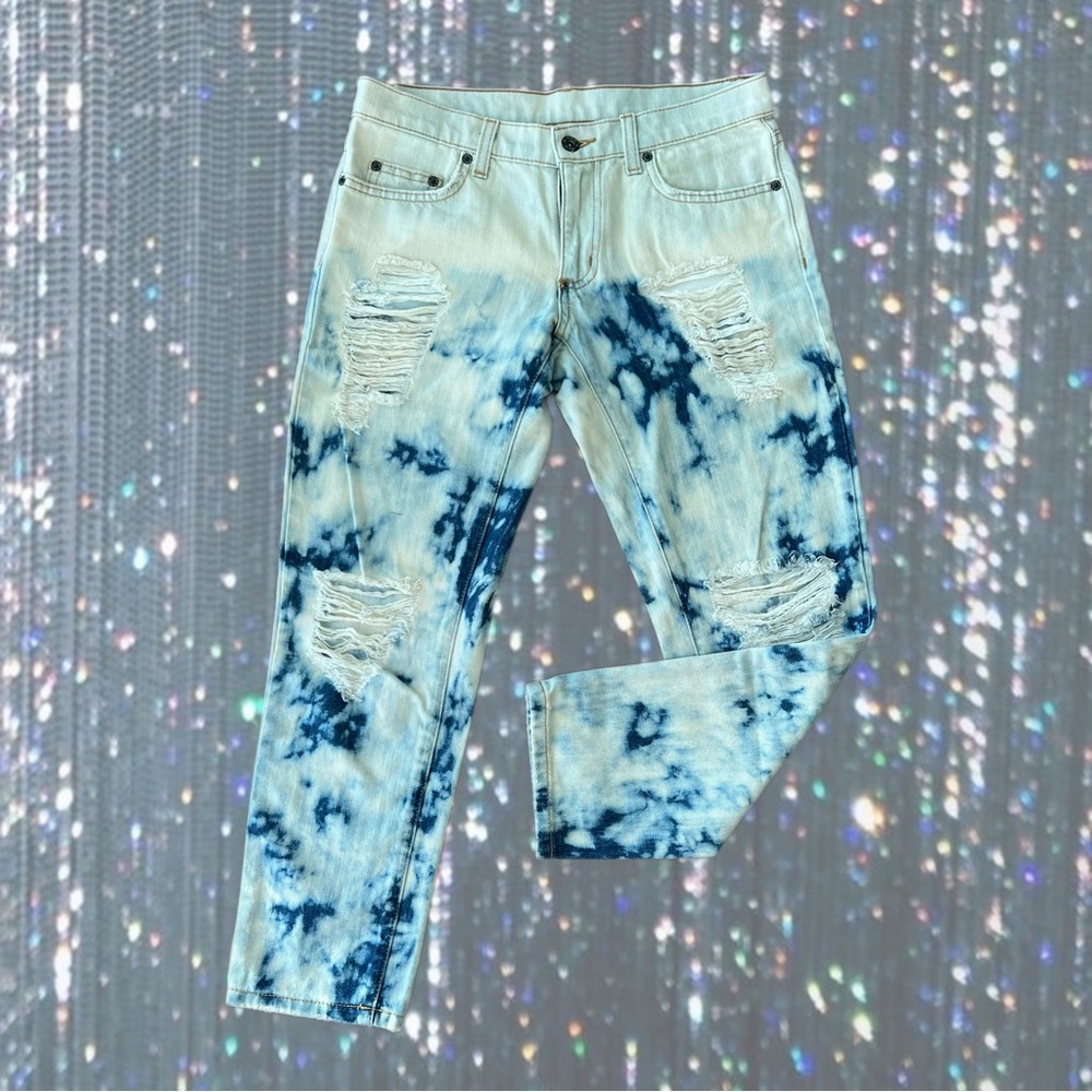 💥 LOW-RISE BLEACHED CARMAR DENIM 💥